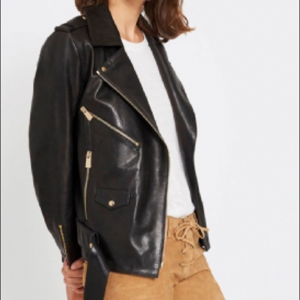 Anine Bing vintage leather jacket